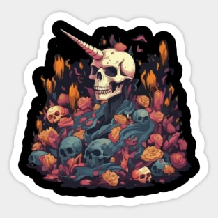 Killer Unicorn Sticker